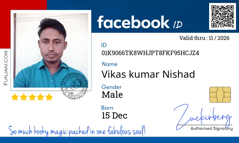 Facebook ID Card
