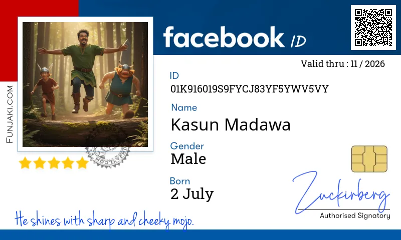 Facebook ID Card