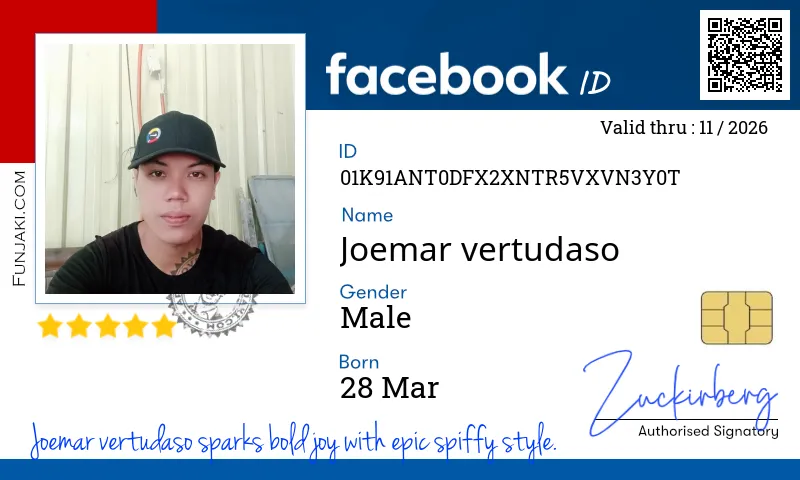 Facebook ID Card