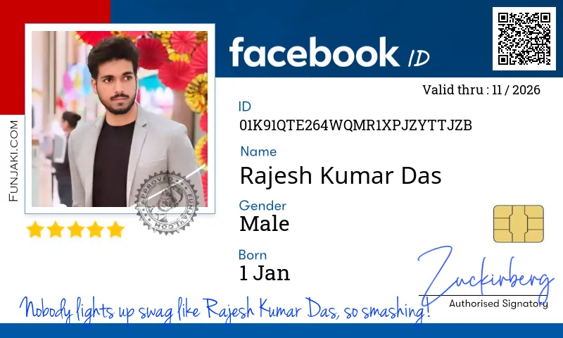 Facebook ID Card