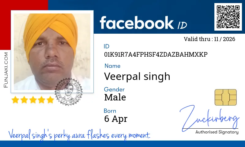 Facebook ID Card