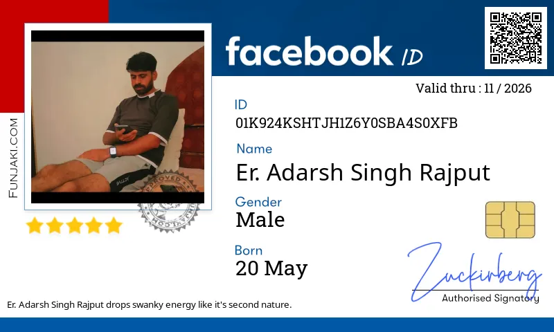 Facebook ID Card