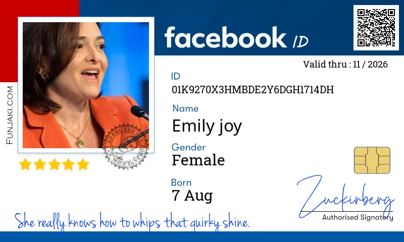 Facebook ID Card