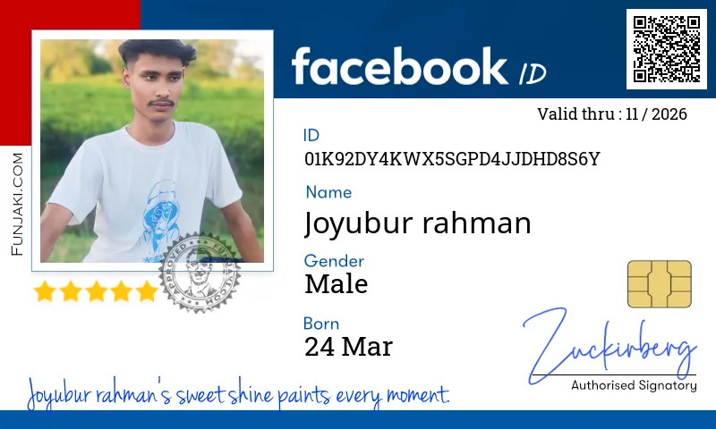 Facebook ID Card