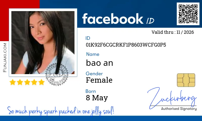 Facebook ID Card