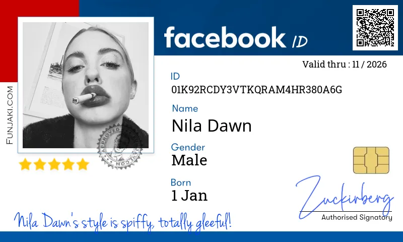 Facebook ID Card