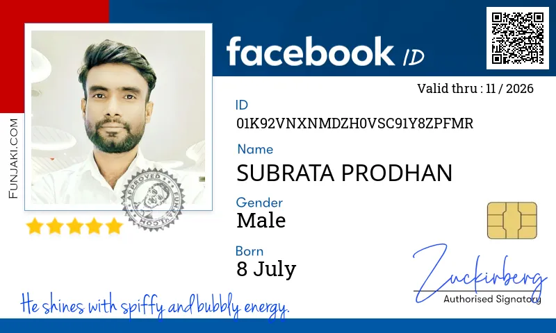 Facebook ID Card