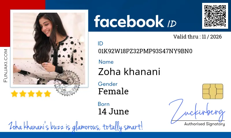 Facebook ID Card