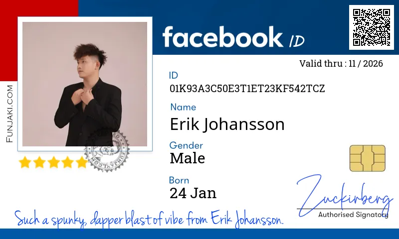 Facebook ID Card