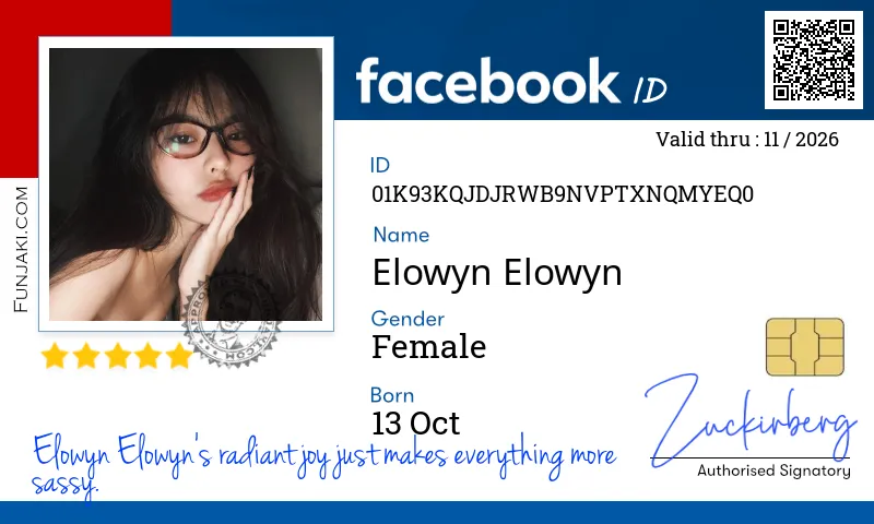 Facebook ID Card