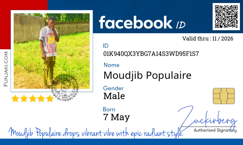 Facebook ID Card