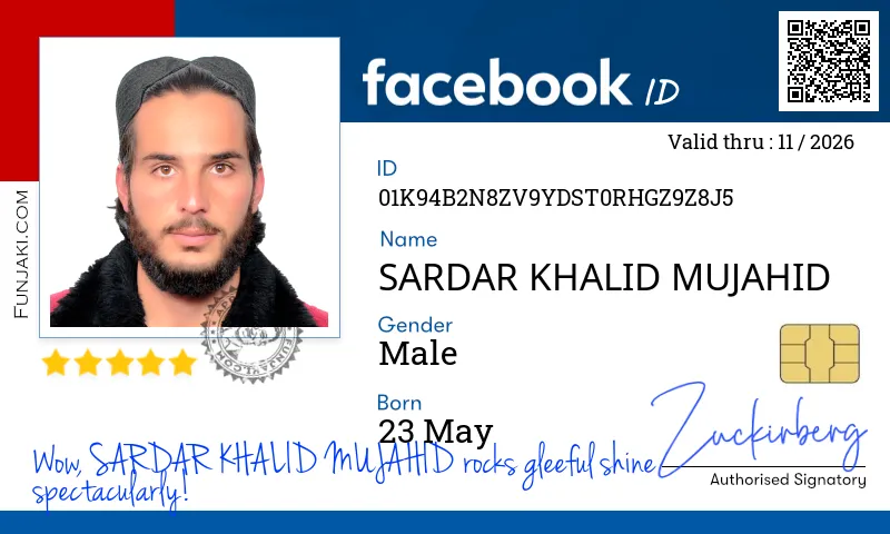 Facebook ID Card