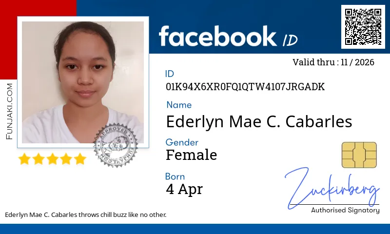 Facebook ID Card