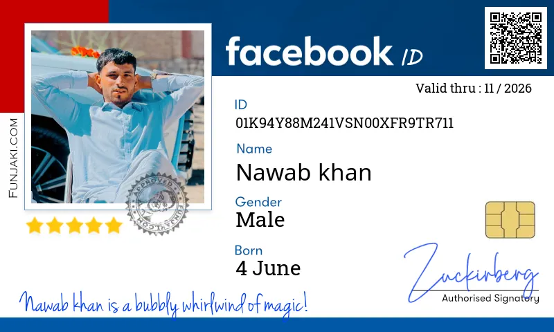Facebook ID Card