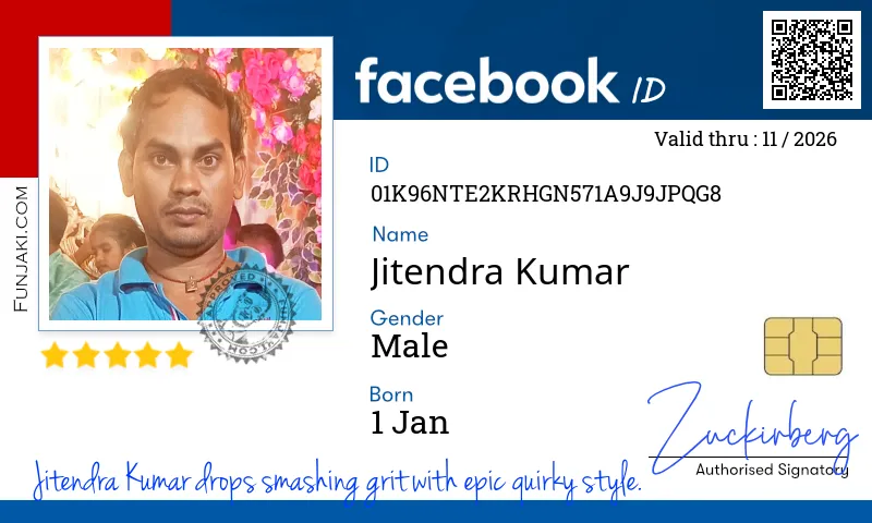 Facebook ID Card