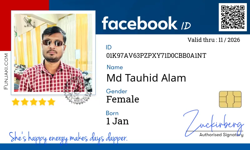 Facebook ID Card