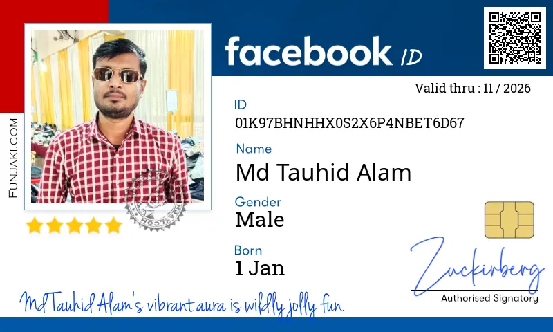 Facebook ID Card