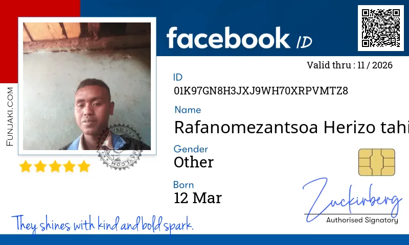 Facebook ID Card