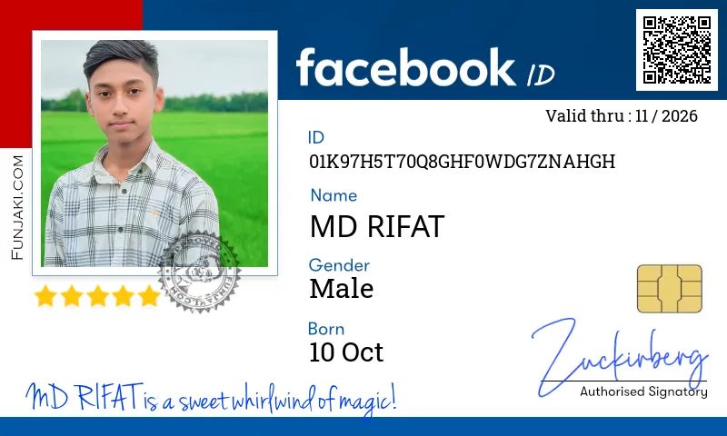 Facebook ID Card