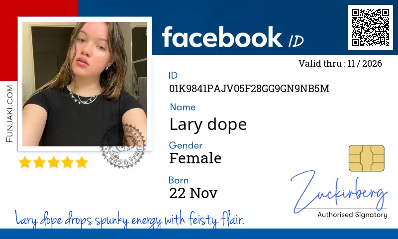 Facebook ID Card
