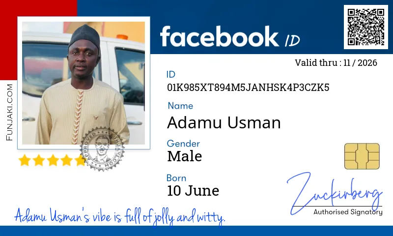Facebook ID Card