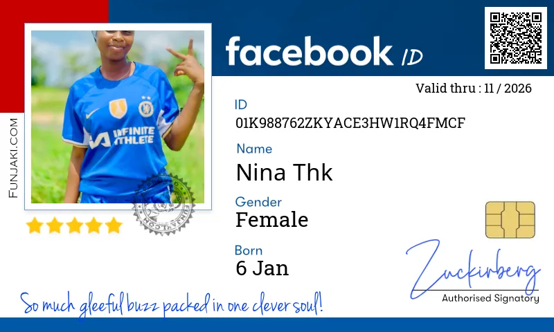 Facebook ID Card
