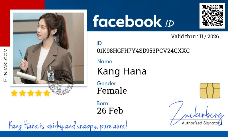 Facebook ID Card