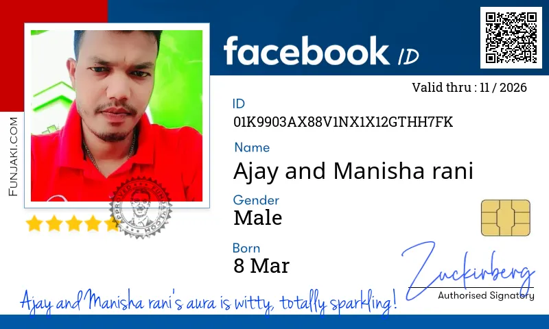Facebook ID Card
