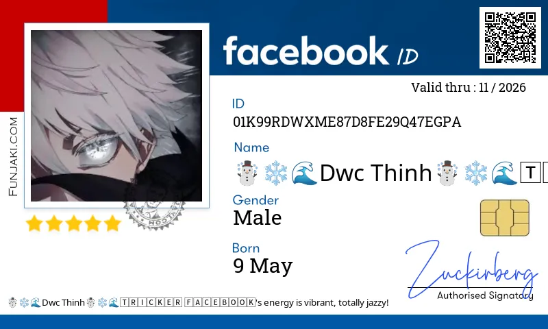 Facebook ID Card