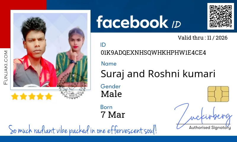 Facebook ID Card