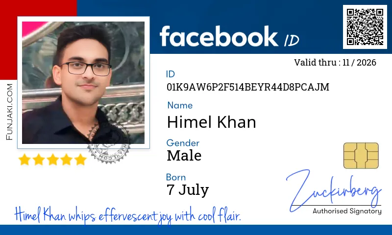 Facebook ID Card