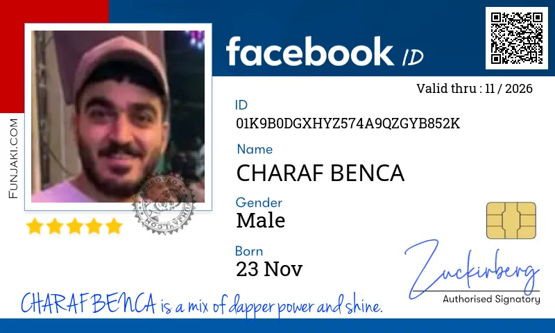 Facebook ID Card