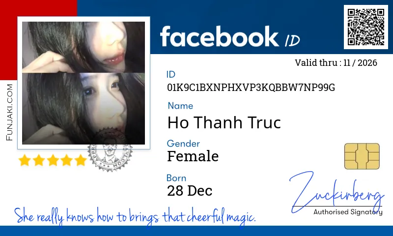 Facebook ID Card