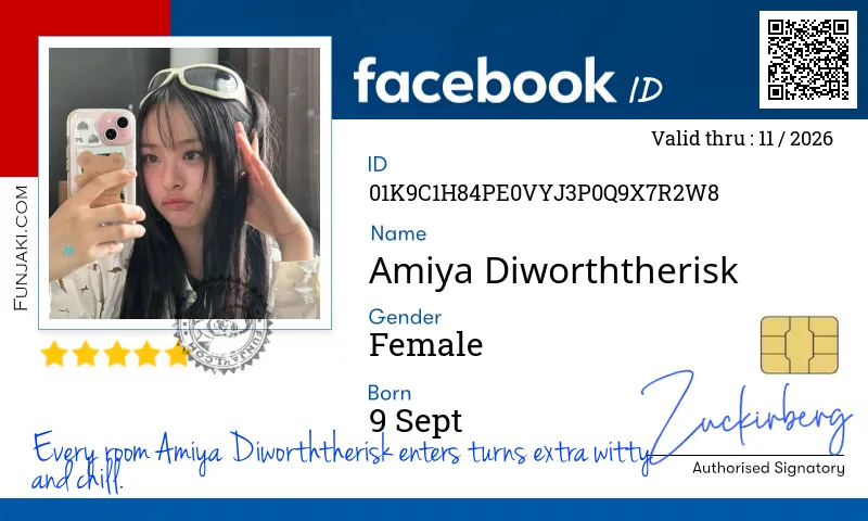 Facebook ID Card