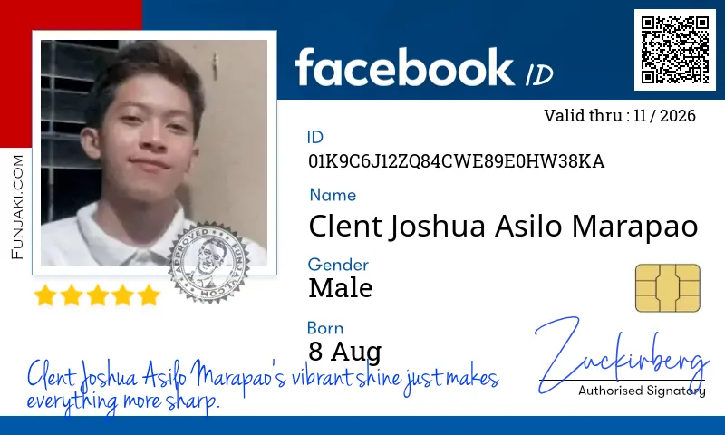 Facebook ID Card