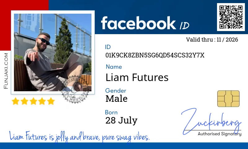 Facebook ID Card