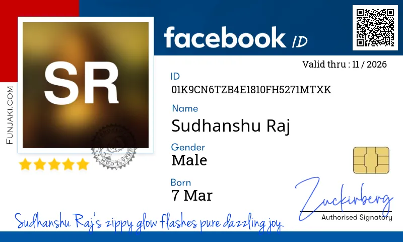 Facebook ID Card
