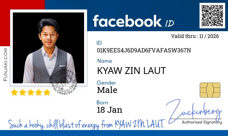 Facebook ID Card