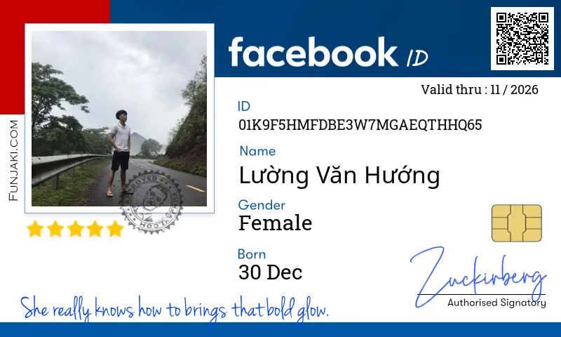 Facebook ID Card