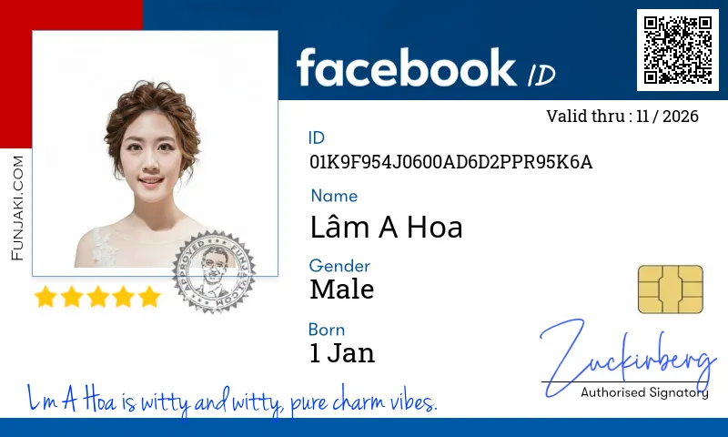 Facebook ID Card