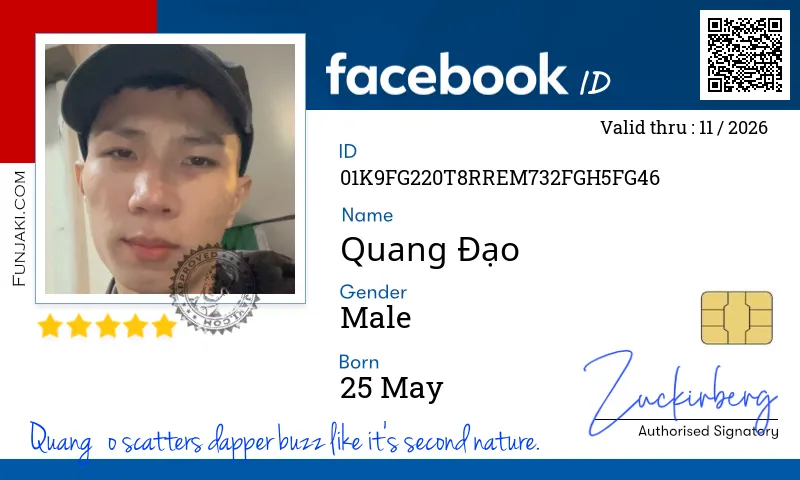 Facebook ID Card