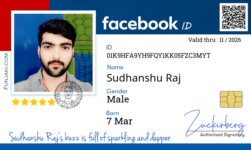 Facebook ID Card