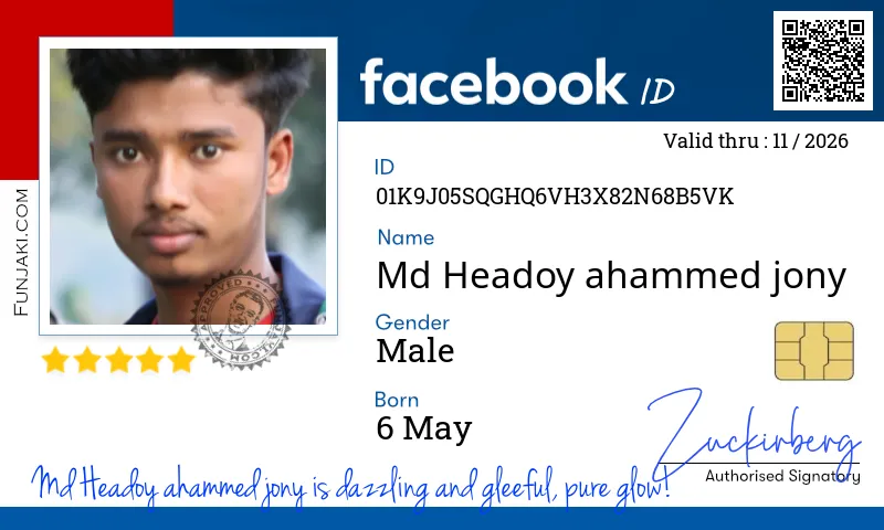 Facebook ID Card