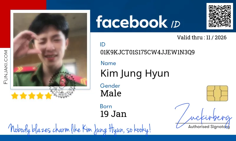 Facebook ID Card
