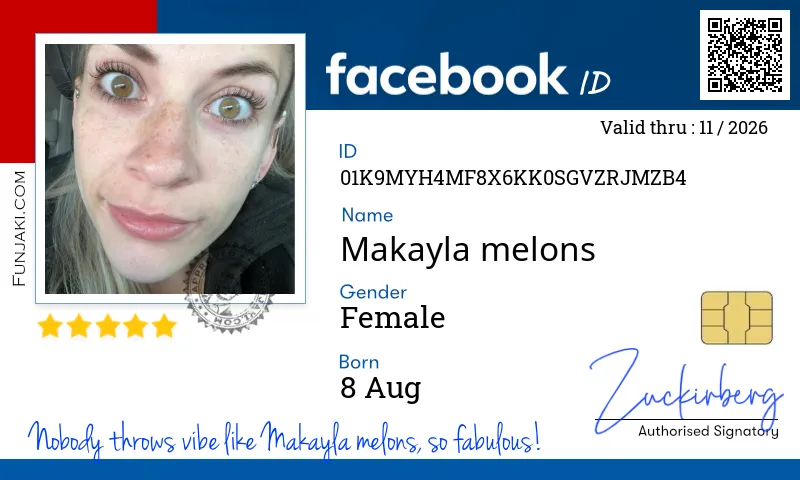 Facebook ID Card