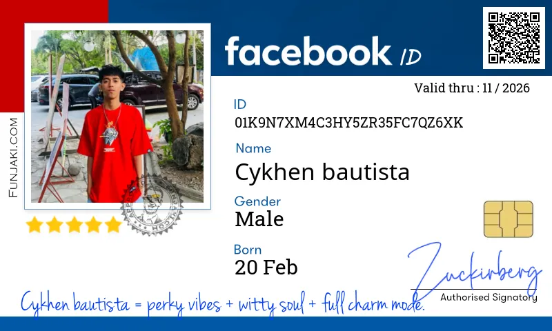 Facebook ID Card
