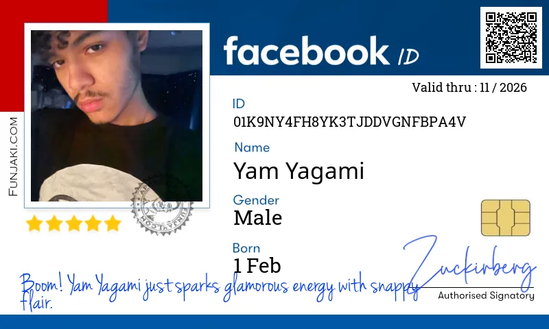 Facebook ID Card