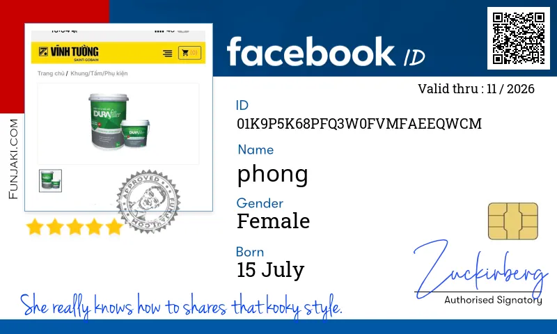 Facebook ID Card