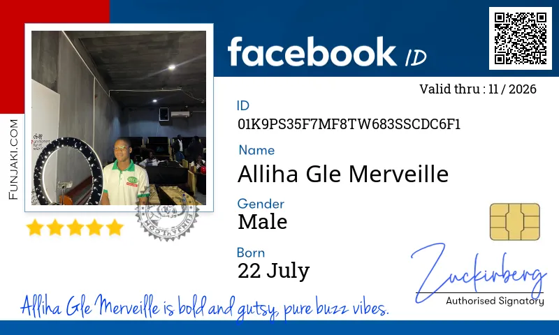 Facebook ID Card