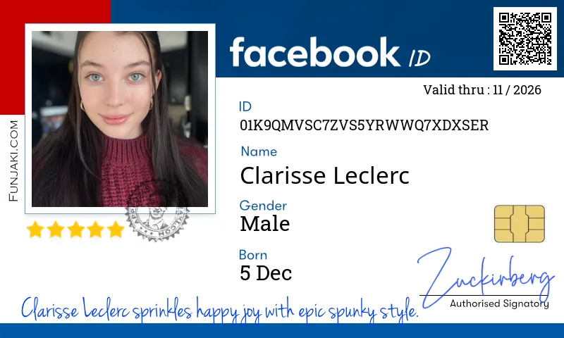 Facebook ID Card